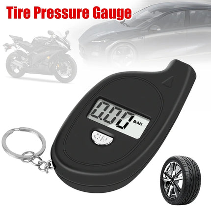 Car Tire Air Pressure Tester Meter Tire Gauge Digital LCD Display Auto