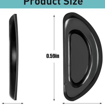 5pairs Eyeglasses Anti Slip Nose Pads Soft Silicone Adhesive Glasses