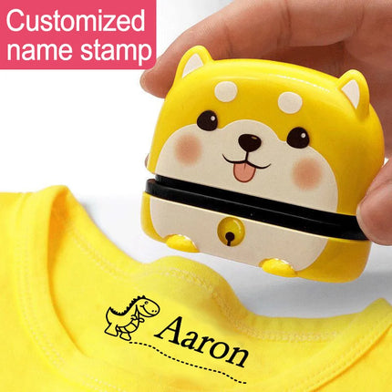 Personalized Children Name Stamp - Engraved Waterproof Seal for
