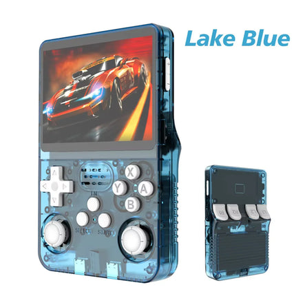 128GB R36S Retro Handheld Video Game Console 3.5Inch IPS Screen Player