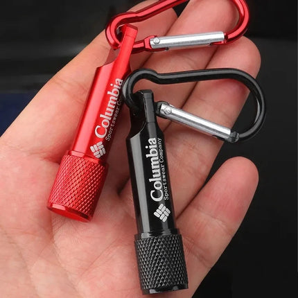 Mini Torch Keychain Pendant with battery Portable Small Light led