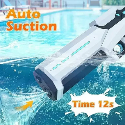Pulse electric continuous water gun for children, high-pressure and