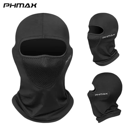 PHMAX Balaclava Bike Head Cover Summer Men Women Ski Mask Full Face