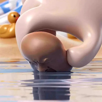 Creative Facial Yawning Water Spray Toy Funny Ornament Pinching