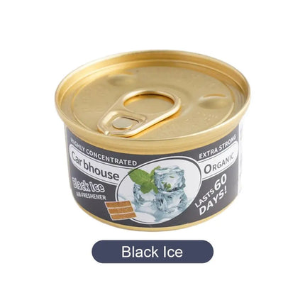 Car Air Freshener Bubble Gum Scent Organic Cans Odor Eliminator