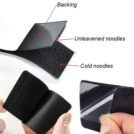 5/10pairs Carpet Mat Fixing Stickers Universal Car Foot Pad Invisible