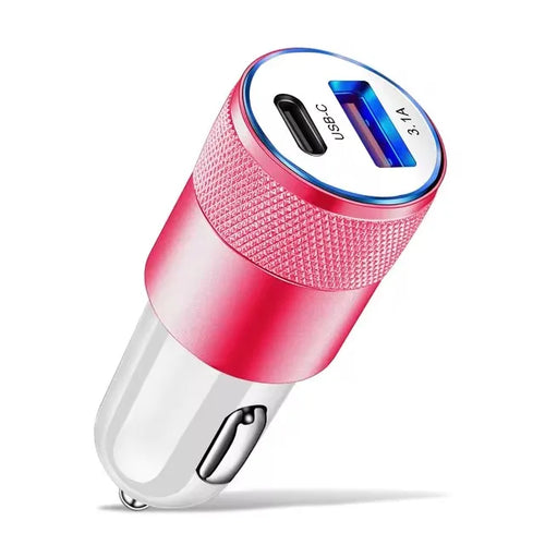 66W USB Car Charger Type C Fast Charging Phone Adapter For Xiaomi