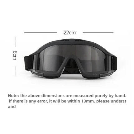 Explosion Proof Shooting Tactical Goggles Anti-impact CS War Game