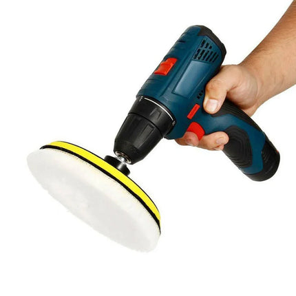 5Pcs 3/4/5 Inch Polishing Kit Car Polishing Pad Car Waxing Sponge Disk