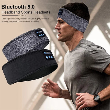 Wireless Bluetooth Music Eye Mask Sports Headband Anti-noise