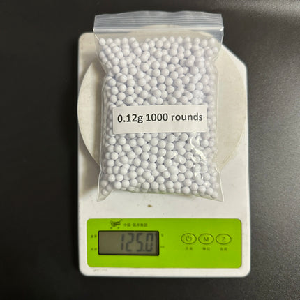 1000 Rounds Airsoft BB Balls 6mm 0.25g/0.2g/0.12g Paintball BB Bullets