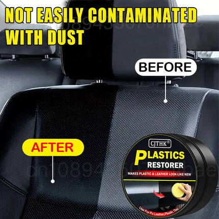 Car Plastic Restorer Universal Leather and Plastic Repair Polishing