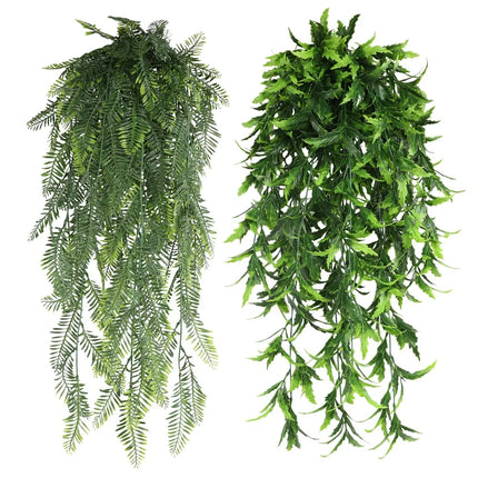 90cm Persian fern Leaves Vines Home Room Decor Hanging Artificial
