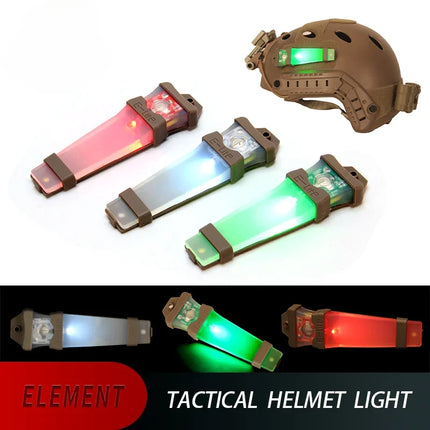 Airsoft Helmet Weapon Flashlight Tactical Helmet Light Identification