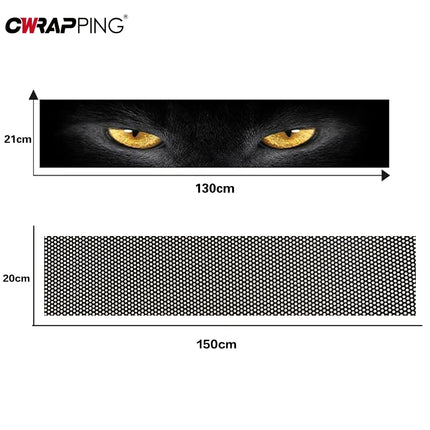 Windshield Exteriors Car Sticker Vinyl Front Window Funny Sunshade