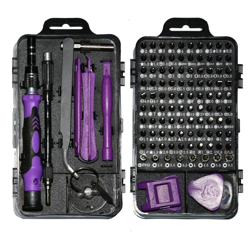 Precision Screwdriver Set 115 in 1 Magnetic Phillips Screw drive Bits