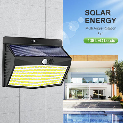 138/468/238 LED Solar Light Outdoor waterproof for garden Powered