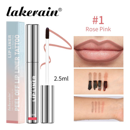 Waterproof Lip Liner Peel Off Tattoo Lipgloss Waterproof Long Lasting
