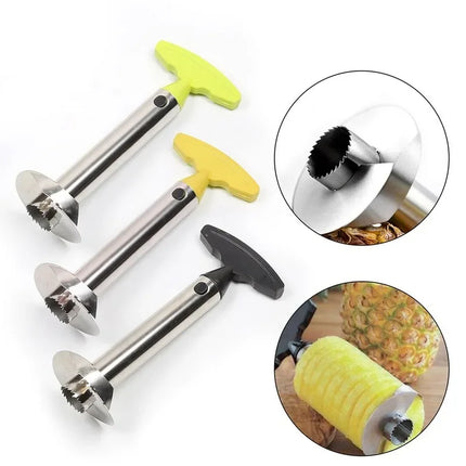 Pineapple Slicer Peeler Cutter Parer Knife Stainless Steel Kitchen