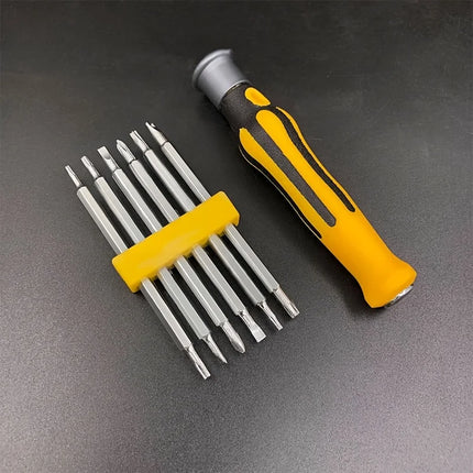12 In 1 Magnetic Screwdriver Set Cross Flat Shaped Screwdriver Head