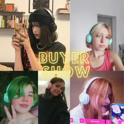 Foldable Sport Gaming Macaron Headphones Y08 Bluetooth Headset Stereo