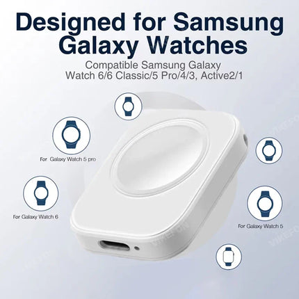 Magnetic Type C Watch Wireless Charger For Samsung Galaxy Watch