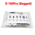 D 100Pcs (Bagged)