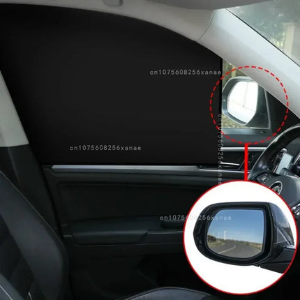 Magnetic Car Window Sunshade Cover Summer UV Protection Car Side Front