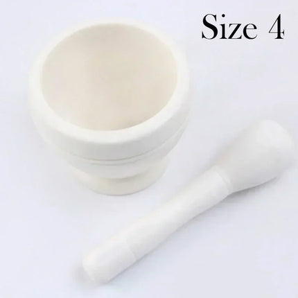 Kitchen Small Cooking Tools Resin Mortar Pestle Set Garlic Herb Spice