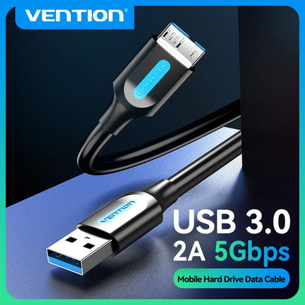 Vention Micro USB 3.0 Cable 2A Fast Charger Data Cord Mobile Phone