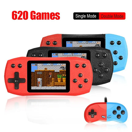 Retro Video Game Console Built in 620 Classic Games Portable Handheld
