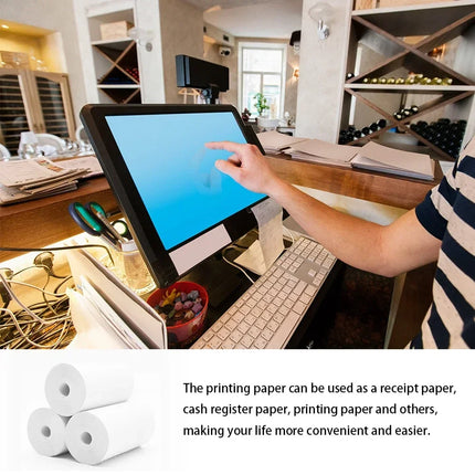 57*25mm 10 Thermal Paper Color White for Children Camera Instant