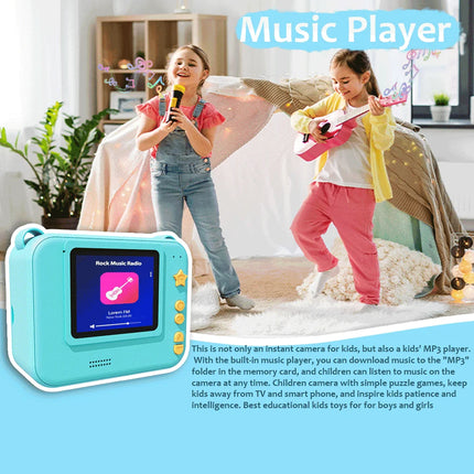 Digital Kids Instant Printing Camera Suitable for Photography Photos