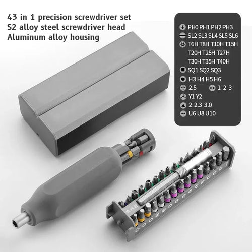 32/43/46 in 1 Precision Screwdriver Set Multifunctional Hand Repair