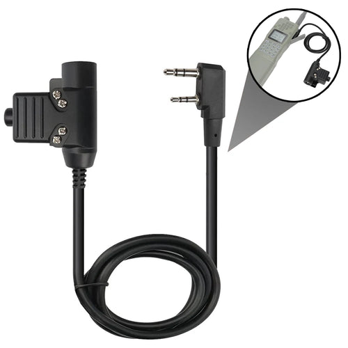 Walkie Talkie BaoFeng UV-82 Radio Headset PTT U94 Airsoft Tactical