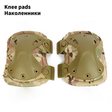 Tactical Knee Pad Support Elbow Protector CS Military Army Airsoft