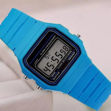 Sport LED Digital Watches for Men Simple Small Square Dial Electronic