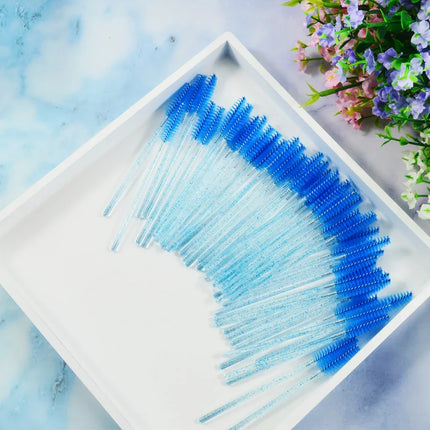 wholesale yelash brush makeup brushes 50pcs comb disposable mascara