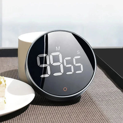 Magnetic Kitchen Timer Digital Timer Manual Countdown Alarm Clock