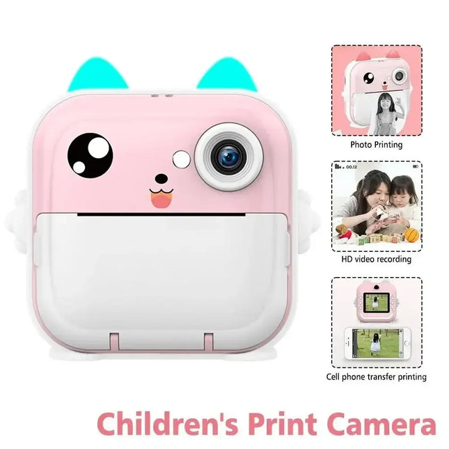 Children Kids Camera Instant Print Mini Digital Video Camera for Kids