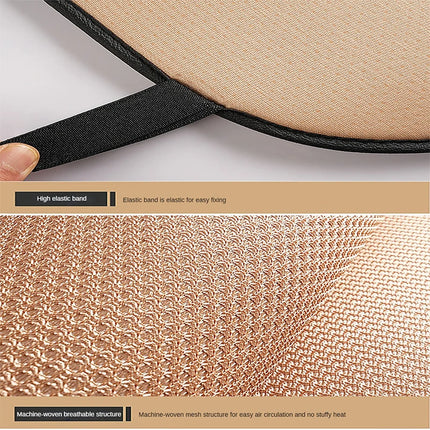 Summer Cool  Car Seat Cover  Cool Breathable  Fabric Car Front Seat