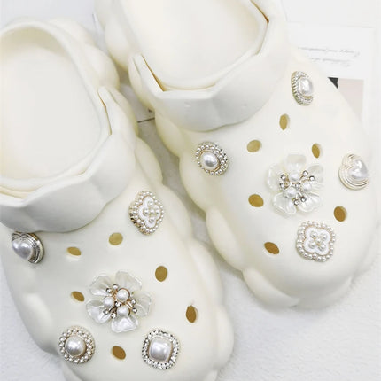 10PCS Shoe Charms ABS Decorations Accessories DIY Ornament Pins For