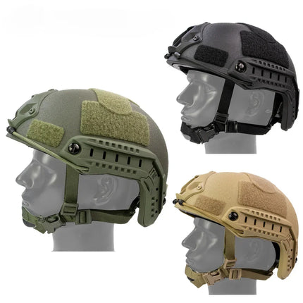 FAST Helmet Airsoft MH Helmet ABS New Thickened Outdoor PJ Air Gun
