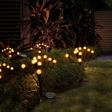 Firefly Garden Solar Lights 8LED 10LED 40LED Outdoor Waterproof RGB