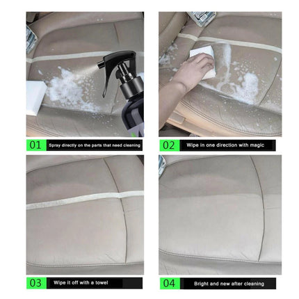 Car Interior Cleaner Agent Ceiling Cleaner Leather Flannel Woven