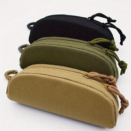 Tactical MOLLE Eyeglass Case Hunting Shockproof Protective Goggles Box