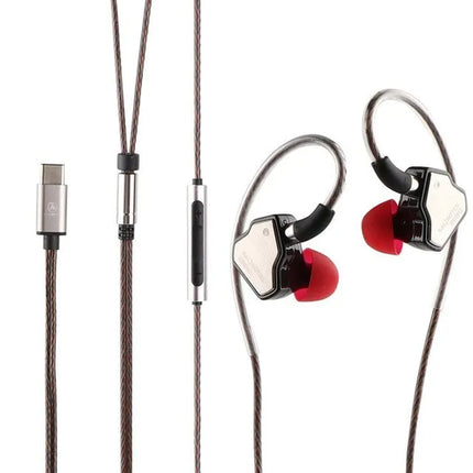 7Hz Salnotes Zero HiFi 10mm Dynamic Driver In Ear Earphone IEM Metal