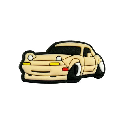 1-20pcs Car Shoe Charms Cool Vehicle Shoe Accessories Cartoon