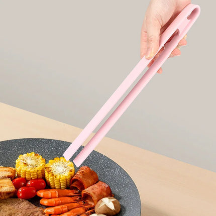Silicone Food Toast Tongs Trivet Tongs for Kitchen Tongs Non-slip