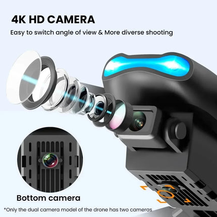 E99 K3 Pro Drone HD Professional 4k drone Dual Camera WIFI fpv